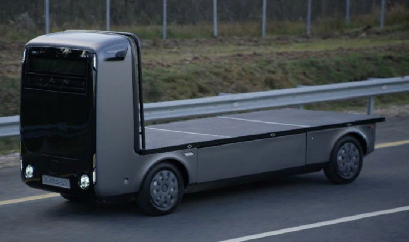 беспилотный грузовик в России